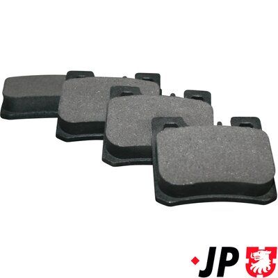 Bremžu uzliku kompl., Disku bremzes JP GROUP 1363700410