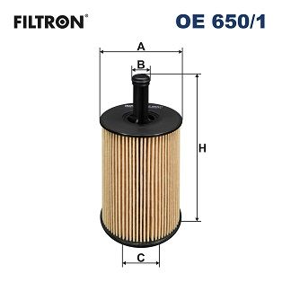 Масляный фильтр FILTRON OE 650/1
