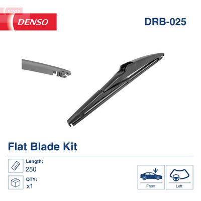 Stikla tīrītāja slotiņa DENSO DRB-025