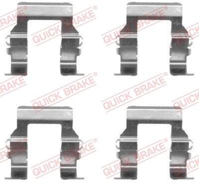 Piederumu komplekts, Disku bremžu uzlikas QUICK BRAKE 109-1279
