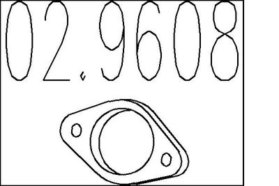 Blīve, Izplūdes caurule MTS 02.9608