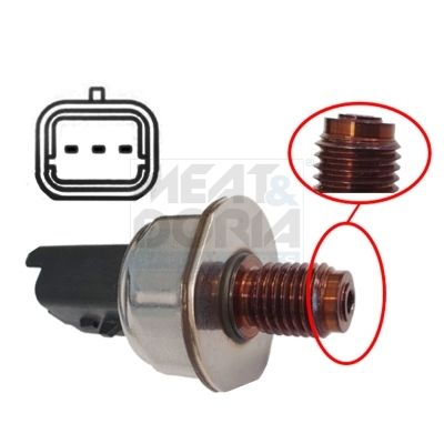 Датчик, давление подачи топлива MEAT & DORIA 9224