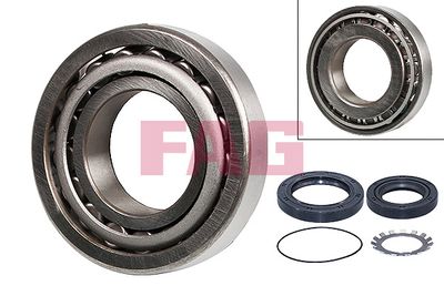 Riteņa rumbas gultņa komplekts Schaeffler FAG 713 6157 00