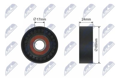 Spriegotājrullītis, Ķīļrievu siksna NTY RNK-VW-031