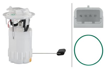 Degvielas līmeņa devējs HELLA 8TF 358 106-811