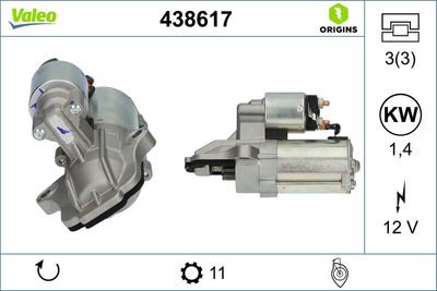 Стартер VALEO 438617