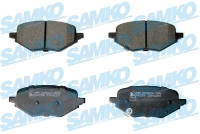 Bremžu uzliku kompl., Disku bremzes SAMKO 5SP2351