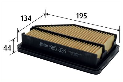 Gaisa filtrs VALEO 585836