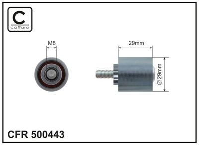 Parazīt-/Vadrullītis, Zobsiksna CAFFARO 500443
