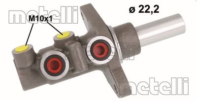 Galvenais bremžu cilindrs METELLI 05-1172