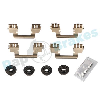 Комплектующие, колодки дискового тормоза RAP BRAKES R-U0075