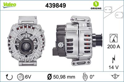 Ģenerators VALEO 439849