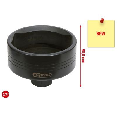 Muciņatslēga, Uzlika (Kravas automobiļa ass) KS TOOLS 450.0208