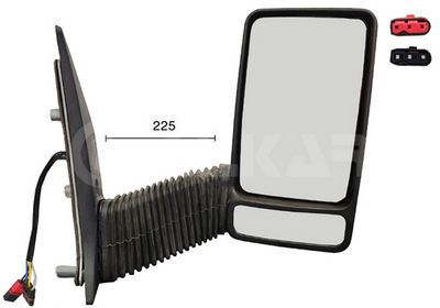 Ārējais atpakaļskata spogulis ALKAR 9248977