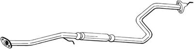 Средний глушитель выхлопных газов BOSAL 292-119