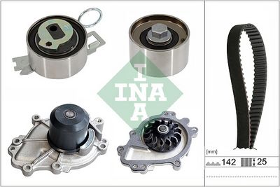 Ūdenssūknis + Zobsiksnas komplekts Schaeffler INA 530 0840 30