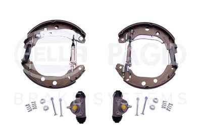 Bremžu loku komplekts HELLA PAGID 8DB 355 004-671