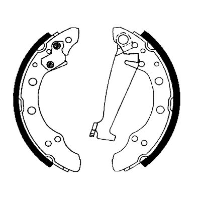Комплект тормозных колодок HELLA 8DB 355 001-341