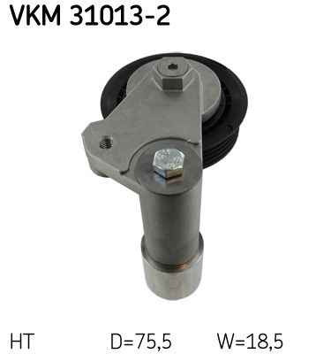 Siksnas spriegotājs, Ķīļsiksna SKF VKM 31013-2
