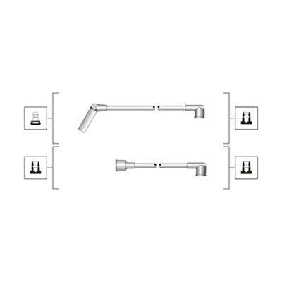 Augstsprieguma vadu komplekts MAGNETI MARELLI 941319170091