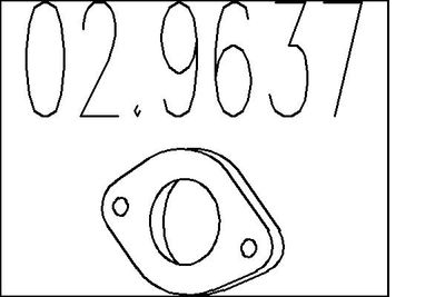 Blīve, Izplūdes caurule MTS 02.9637