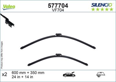 Stikla tīrītāja slotiņa VALEO 577704