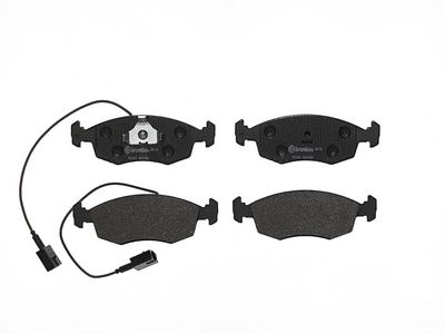 Bremžu uzliku kompl., Disku bremzes BREMBO P 23 063