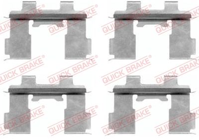 Комплектующие, колодки дискового тормоза QUICK BRAKE 109-1630