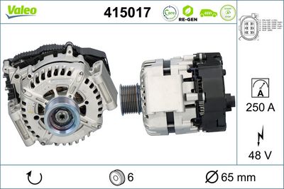 Starteris-ģenerators VALEO 415017