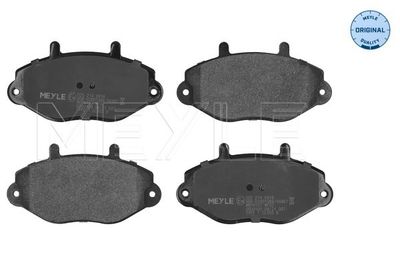 Комплект тормозных колодок, дисковый тормоз MEYLE 025 214 6918