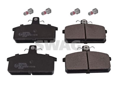 Bremžu uzliku kompl., Disku bremzes SWAG 33 10 6335