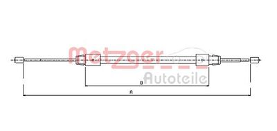 Trose, Stāvbremžu sistēma METZGER 10.9322