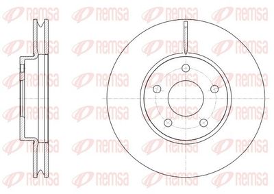 Bremžu diski REMSA 62533.10