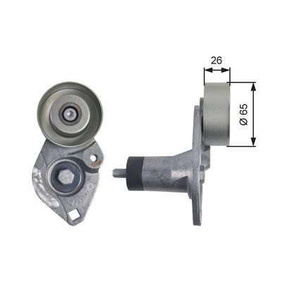 Siksnas spriegotājs, Ķīļsiksna GATES T39152