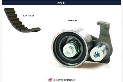 Zobsiksnas komplekts HUTCHINSON KH 517