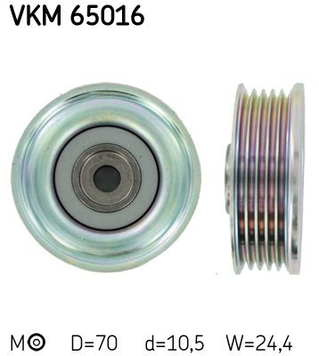 Натяжитель ремня, клиновой зубча SKF VKM 65016