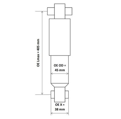 Амортизатор KYB 6447502