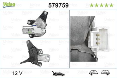 Двигатель стеклоочистителя VALEO 579759