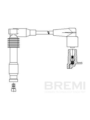 Провод зажигания BREMI 381/18