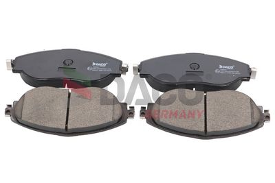 Комплект тормозных колодок, дисковый тормоз DACO 320241