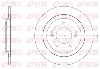 Bremžu diski REMSA 61506.00