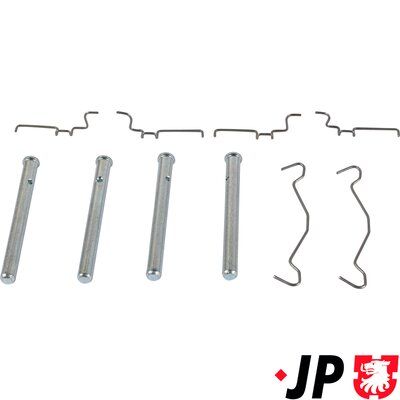 Комплектующие, колодки дискового тормоза JP GROUP 4863750110