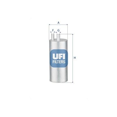 Топливный фильтр UFI 31.A38.00
