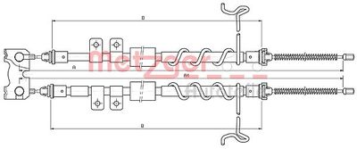 Trose, Stāvbremžu sistēma METZGER 10.5334
