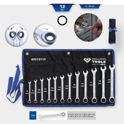 KS TOOLS BT013112 Uzmaucamo uzgriežņu atslēgu