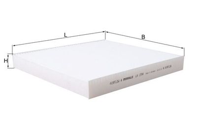 Фильтр, воздух во внутренном пространстве MAHLE LA 1594