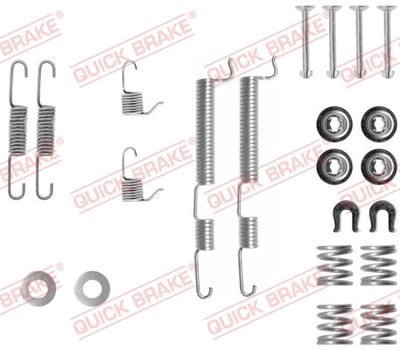Комплектующие, тормозная колодка QUICK BRAKE 105-0765
