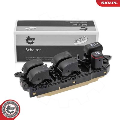 Выключатель, стеклолодъемник ESEN SKV 37SKV525