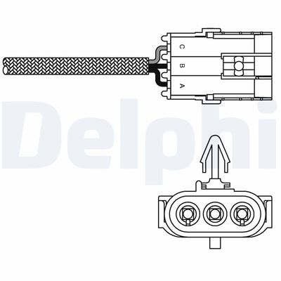 Лямбда-зонд DELPHI ES10992-12B1