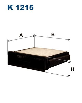 Filtrs, Salona telpas gaiss FILTRON K 1215